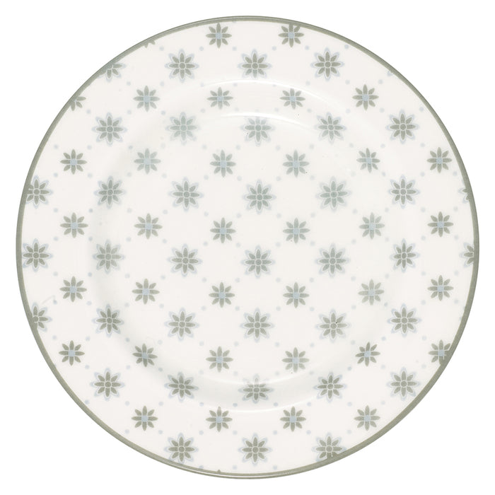 GreenGate Small Plate Laurie Pale grey